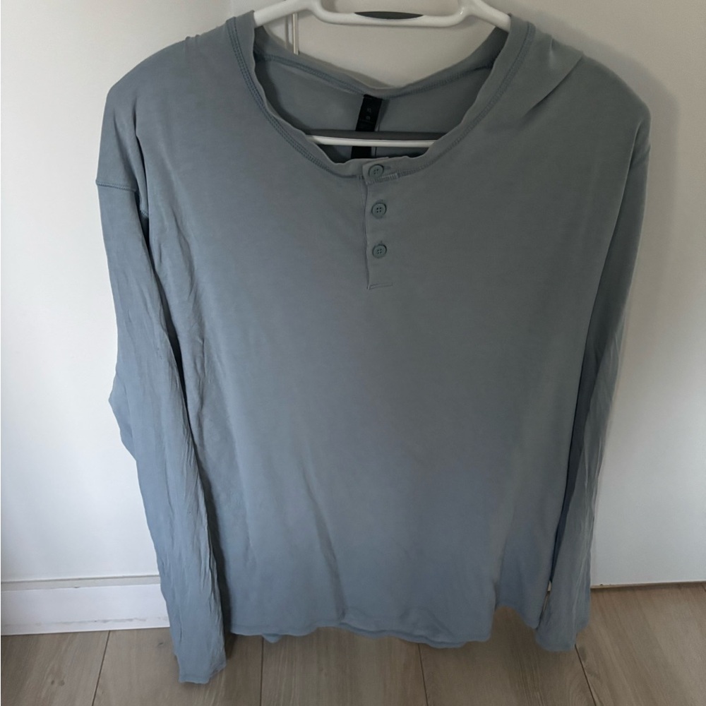 Lululemon Athletica Blue Long Sleeve Tee